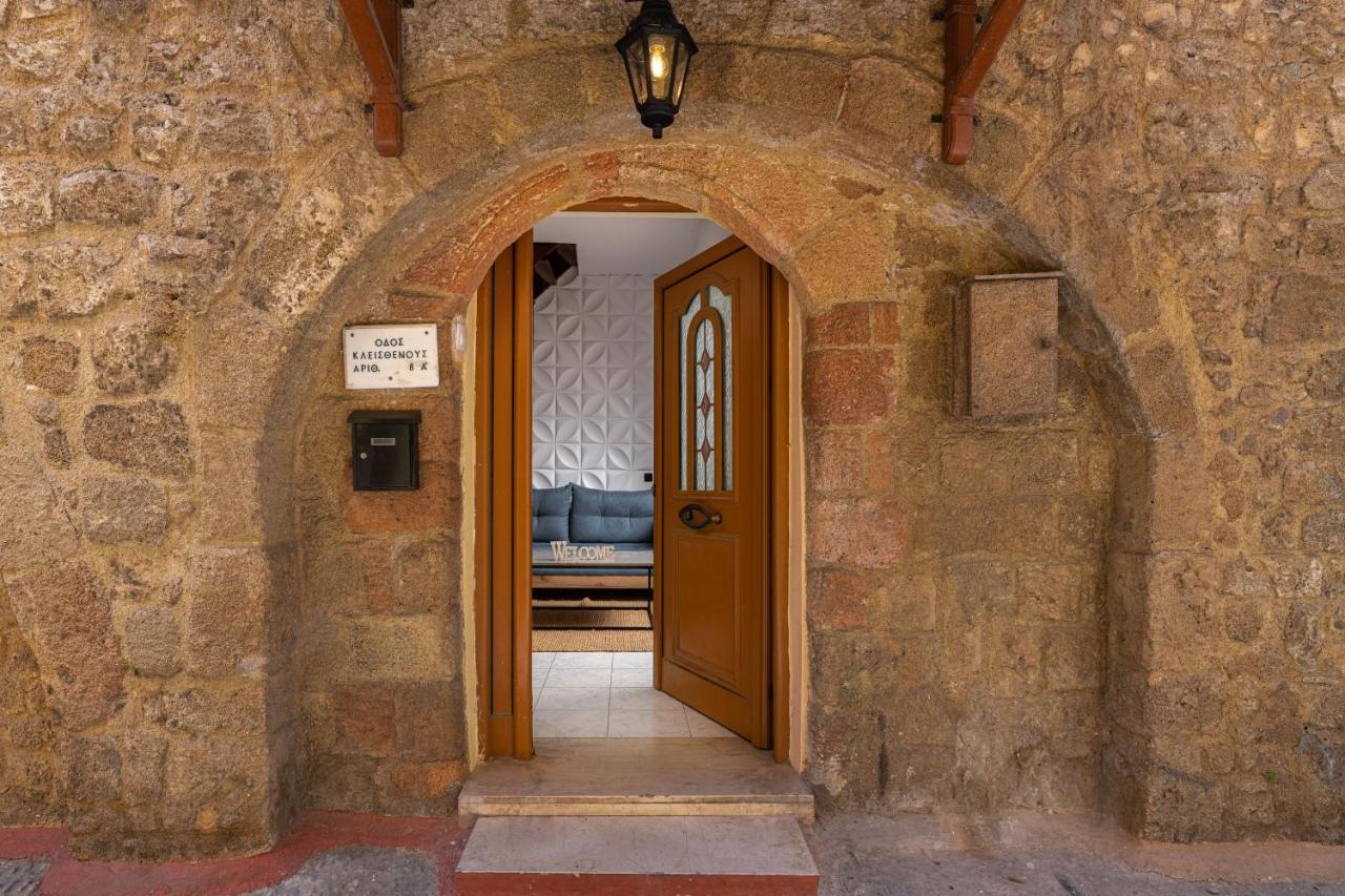 A Unique 3-4 Bedrooms House In Old Town Rhodes City Eksteriør billede