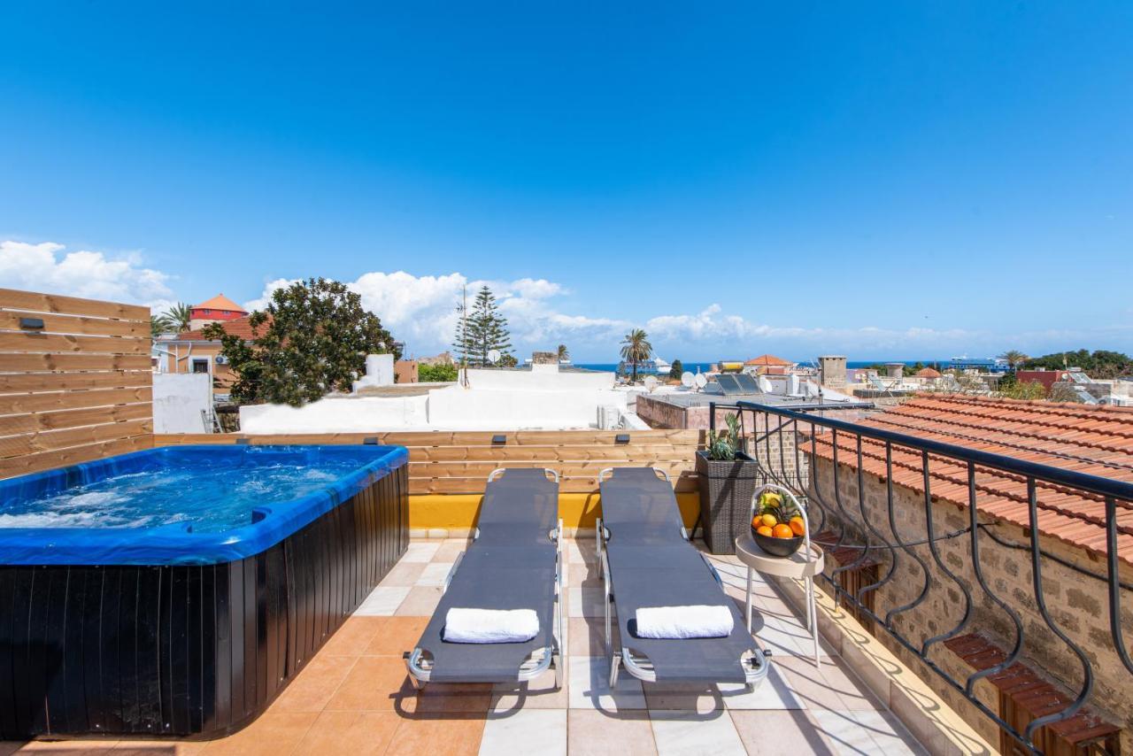 A Unique 3-4 Bedrooms House In Old Town Rhodes City Eksteriør billede